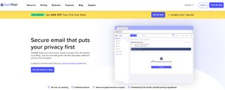 StartMail's main page