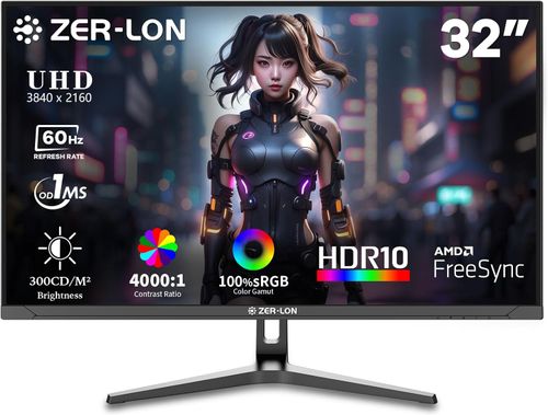 ZER-LON 32 Inch 4k Computer Monitor
