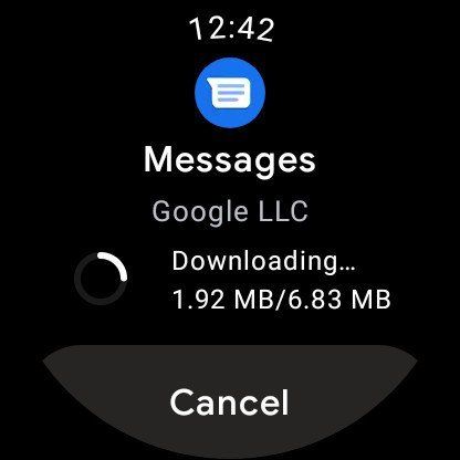 Wear OS Play Store Redesign