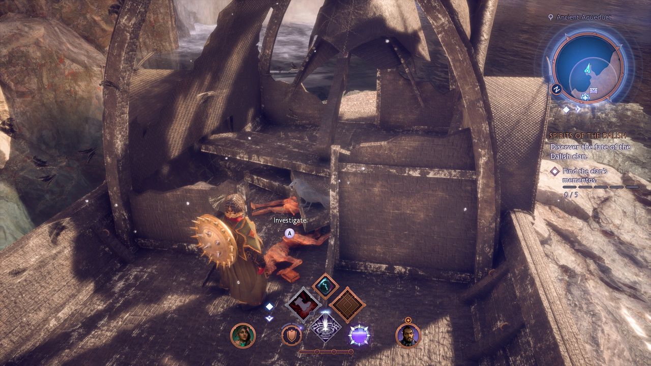 Dragon Age: The Veilguard Spirits of the Dalish - Bodies on a boat