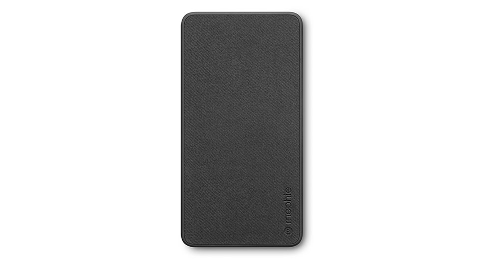 Mophie Powerstation Mini universalbatteri på hvid baggrund