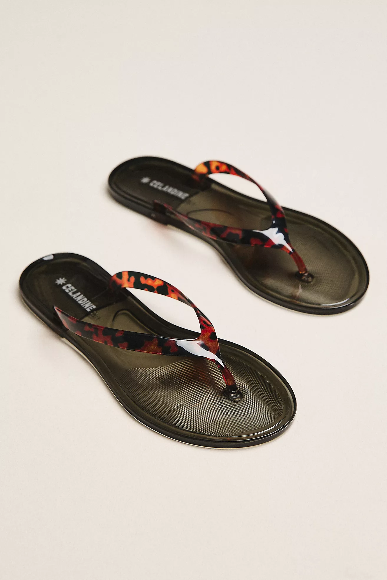 Celandine Jelly Flip Flops