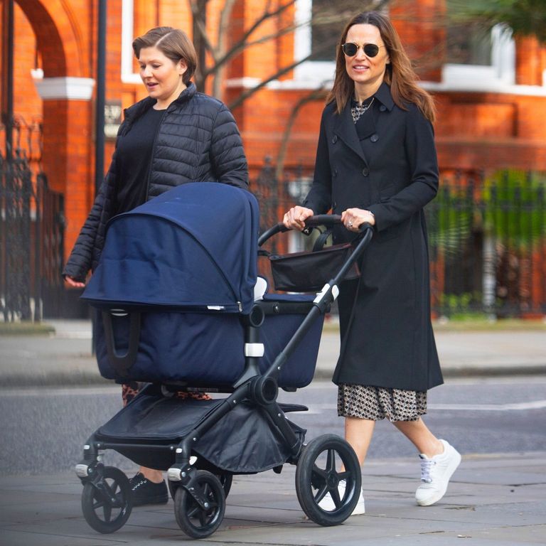 Pippa Middleton and Her Baby Girl Go for a Stylish Stroll In London ...