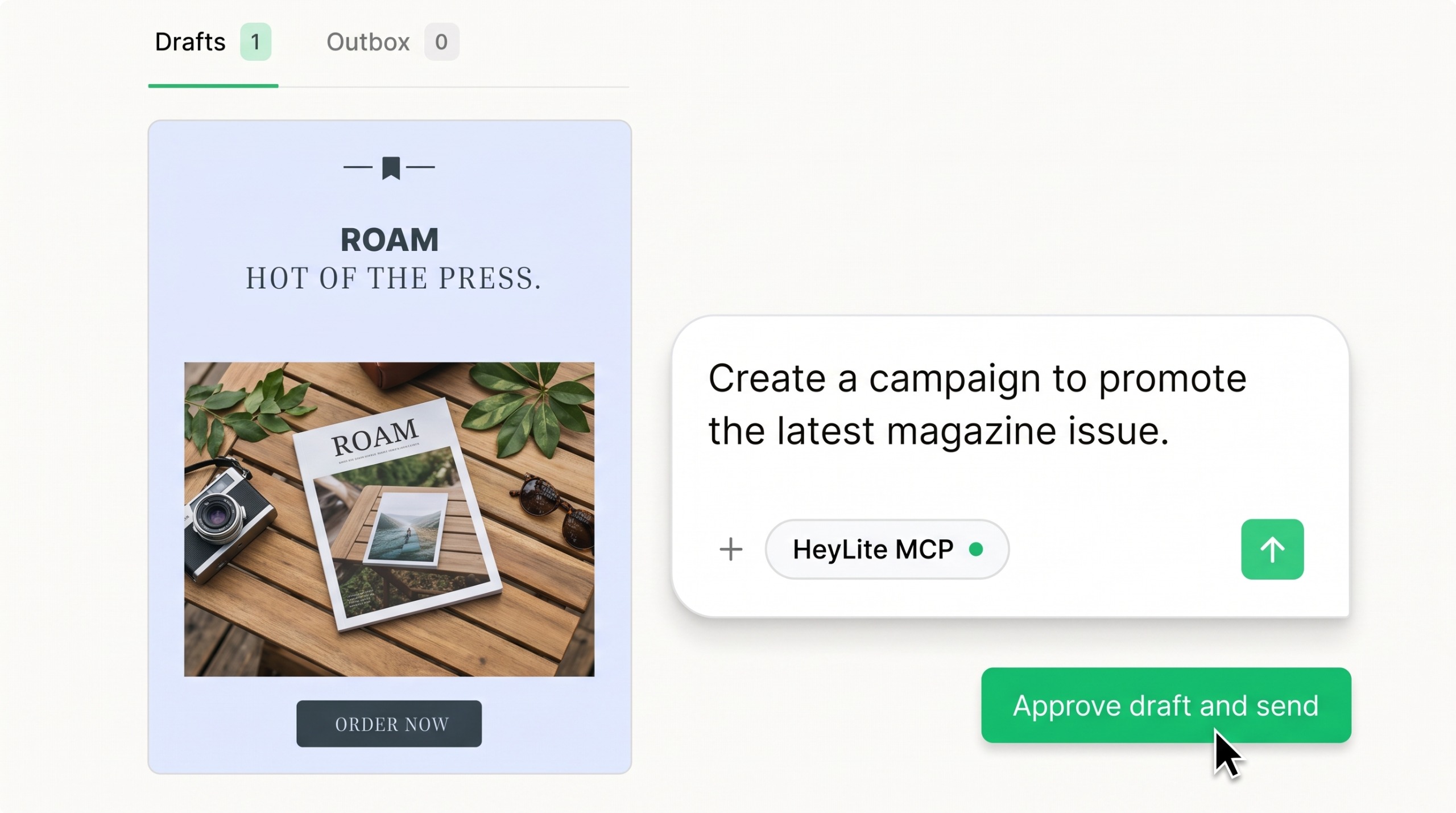 Mailerlite ad