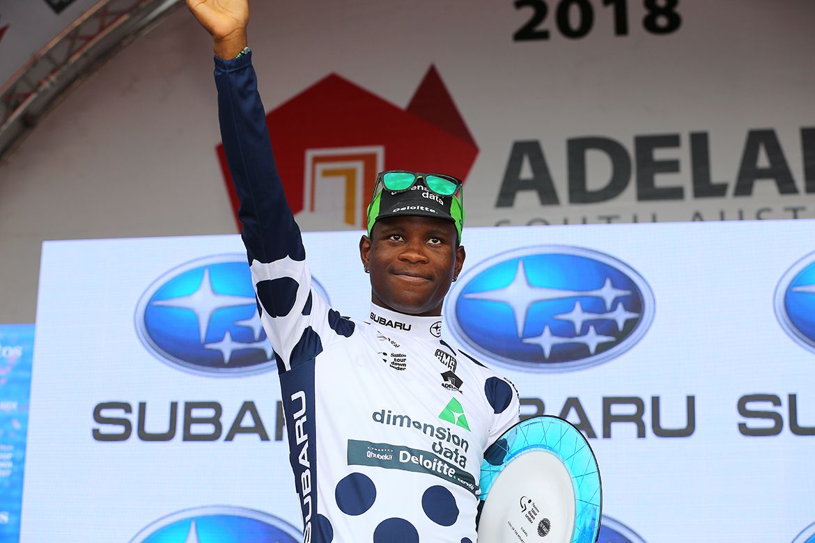 KOM winner Nic Dlamini (Dimension Data)