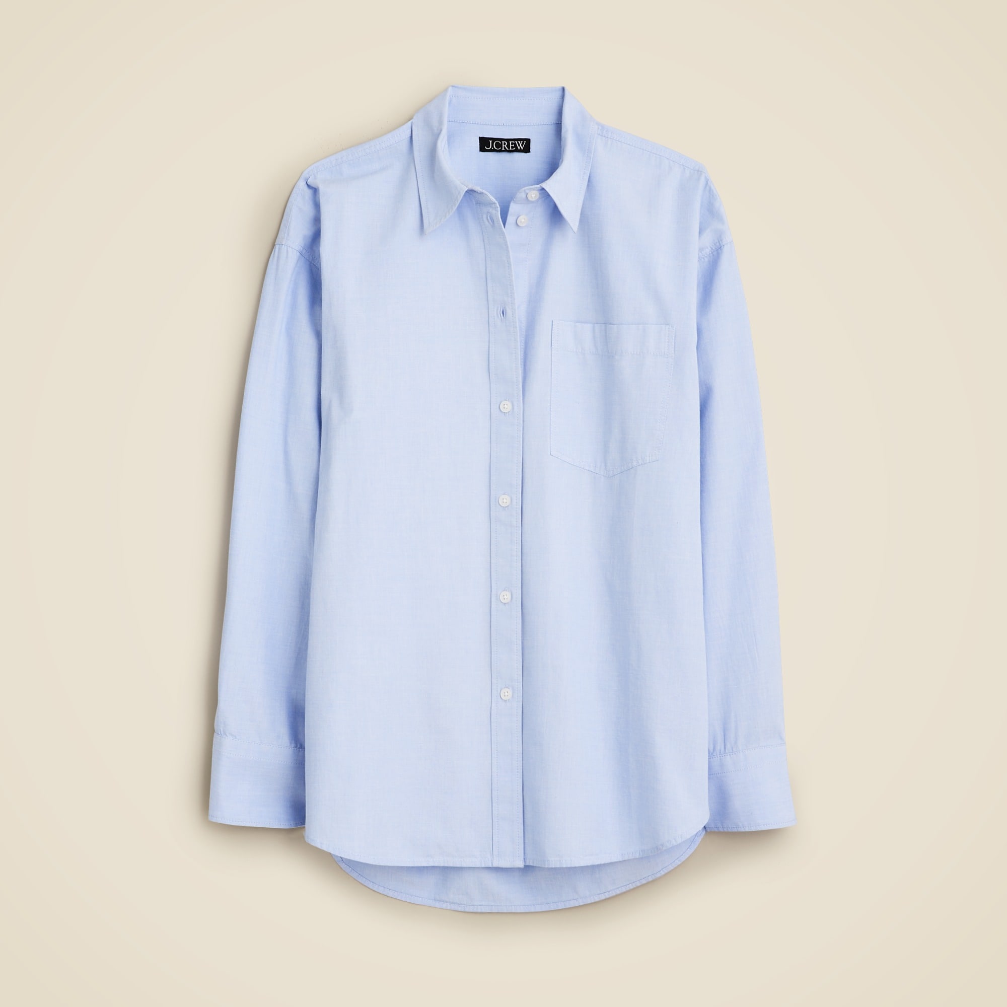 &amp;Eacute;tienne Oversized Shirt in Lightweight Oxford