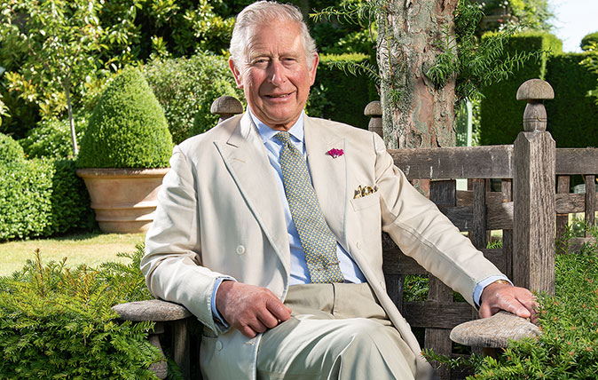 HRH The Prince of Wales, photographed by John Paul for the Country Life Picture Library