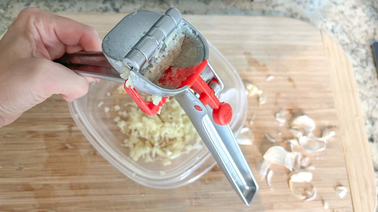 Dreamfarm Garject Garlic Press