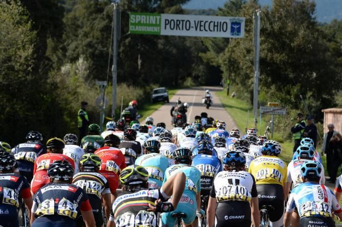 Riders out on course