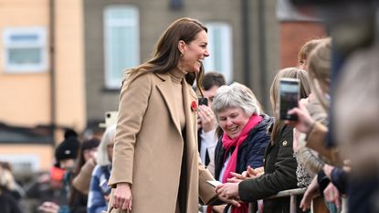 Kate Middleton complimented a royal fan at a recent royal engagement and fans are loving the king comment from the Princess