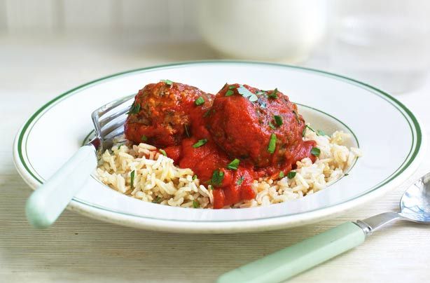 Gino D&#039;Acampo&#039;s light spicy meatballs, gino d&#039;acampo recipes, Gino recipes, meatball recipe, meatballs