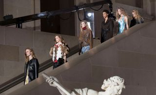 Museum studies: Louis Vuitton takes a trip to the Louvre for its A/W 2017