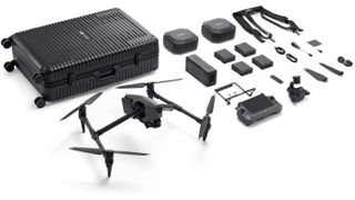 DJI Inspire 3 and case and all accessories included in the box