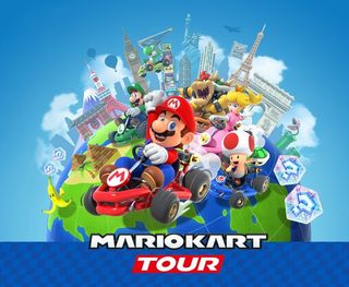 Screenshot Mario Kart Tour title screen