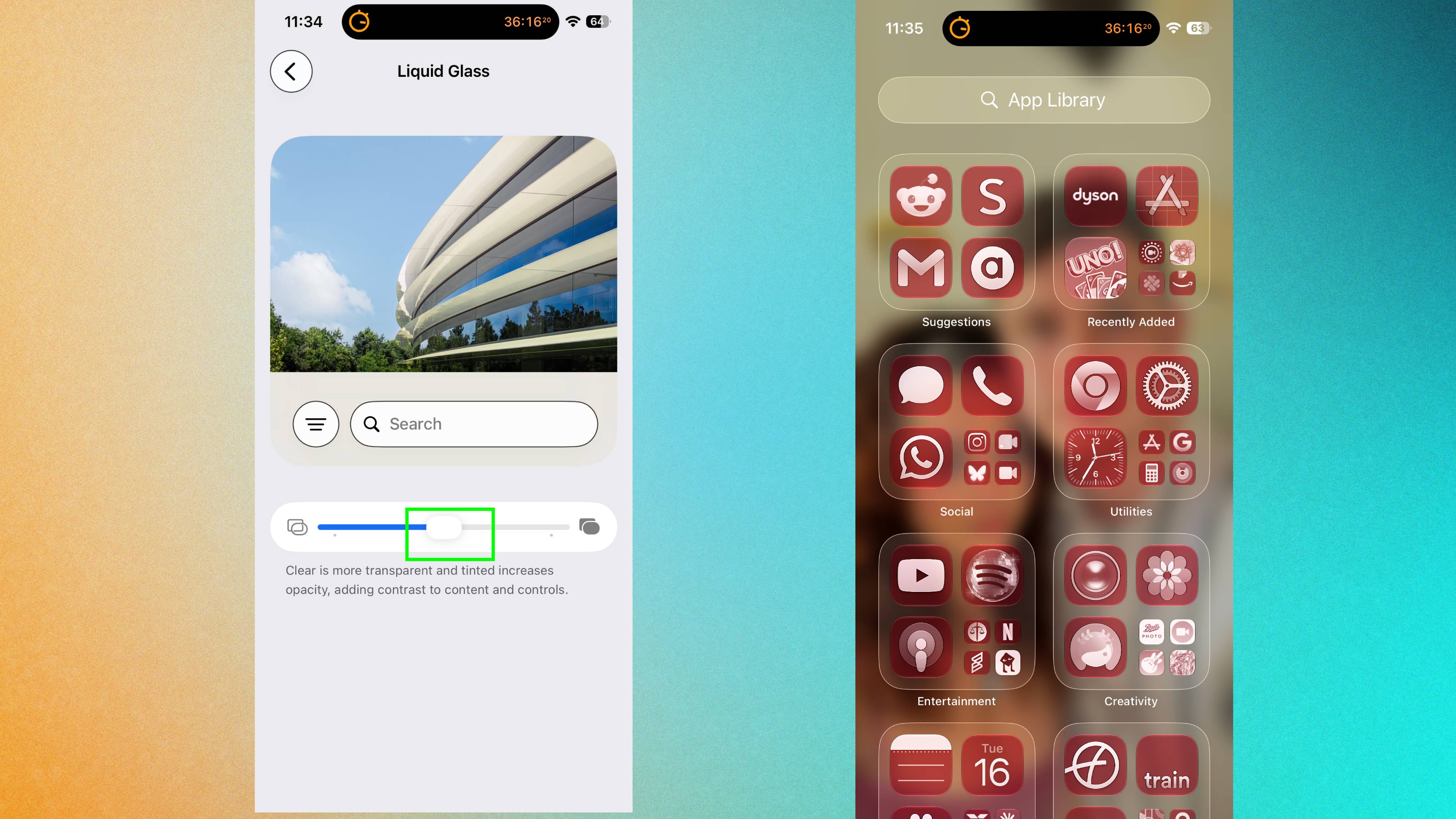 لغزنده شیشه مایع در iOS 27 برجسته شده است 