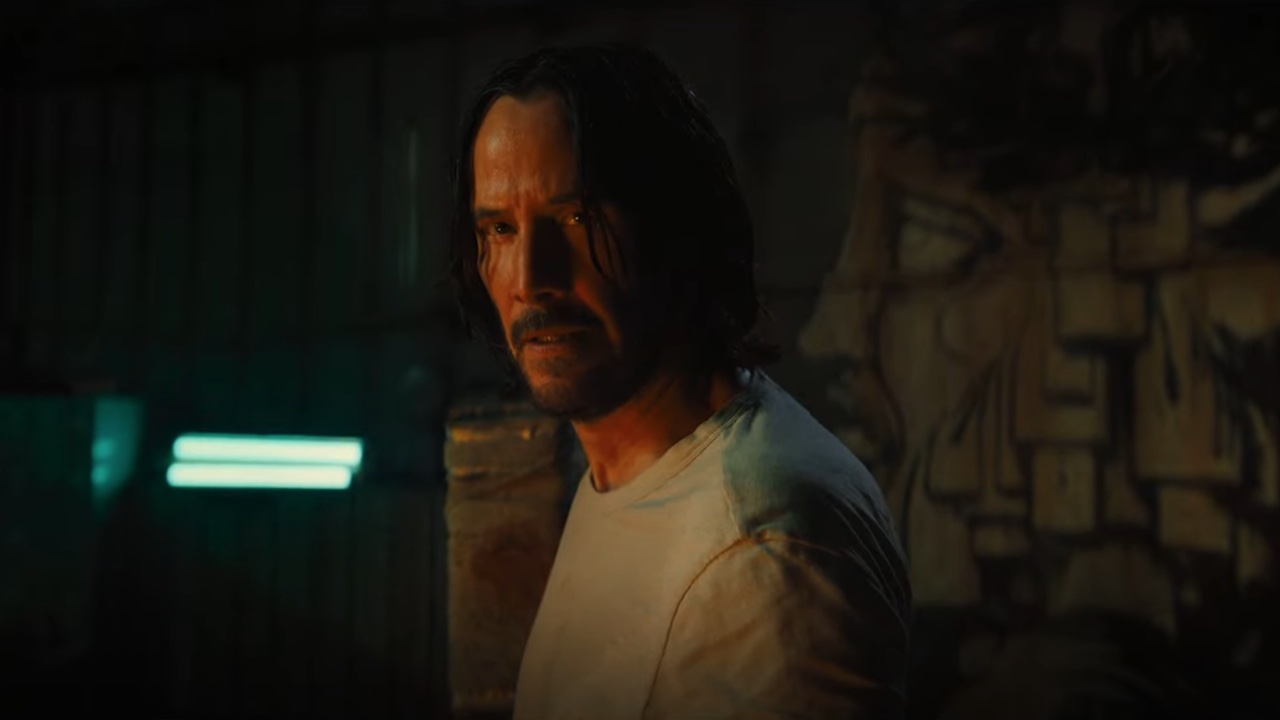 Keanu Reeves as John Wick in Chapter 4