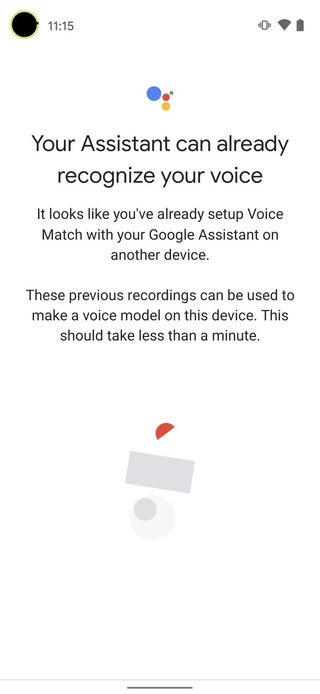 Set Up Google Assistant Voice Match Step 7