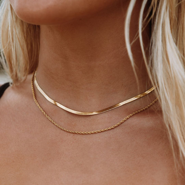"ios" Layered Necklace