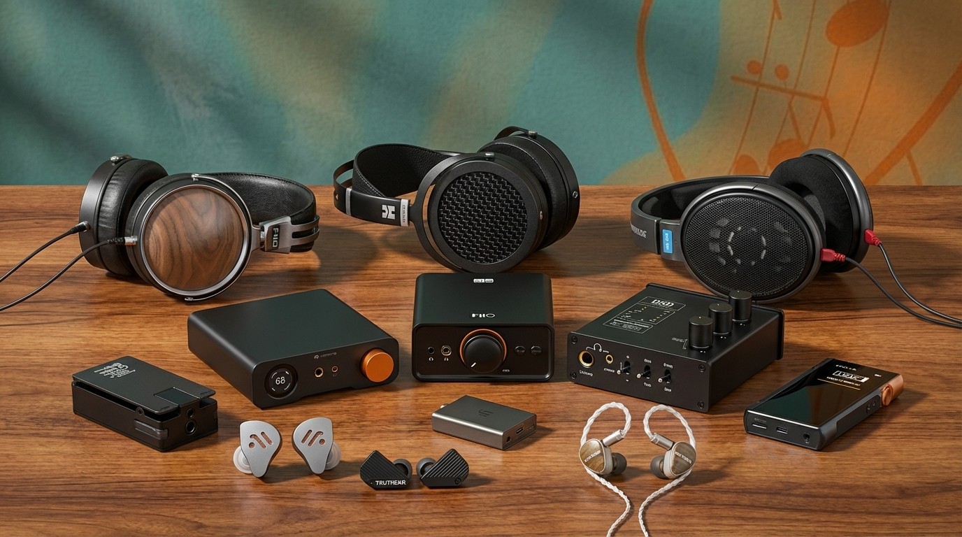 A range of budget, quality audio equipment. 