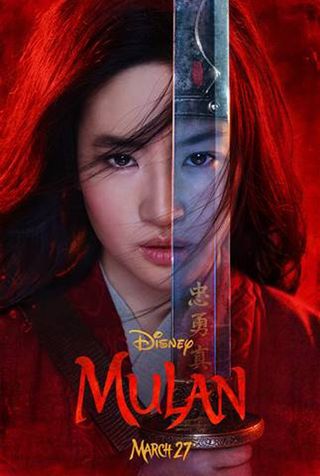 Disney poster for live-action Mulan 2020