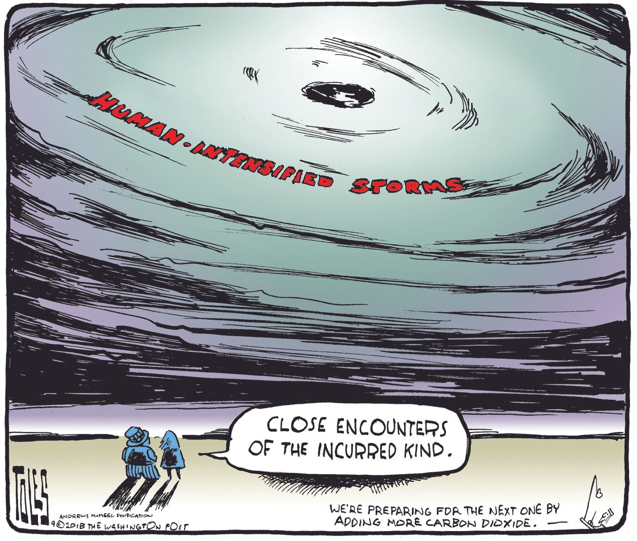 U.S. Hurricane Florence climate change