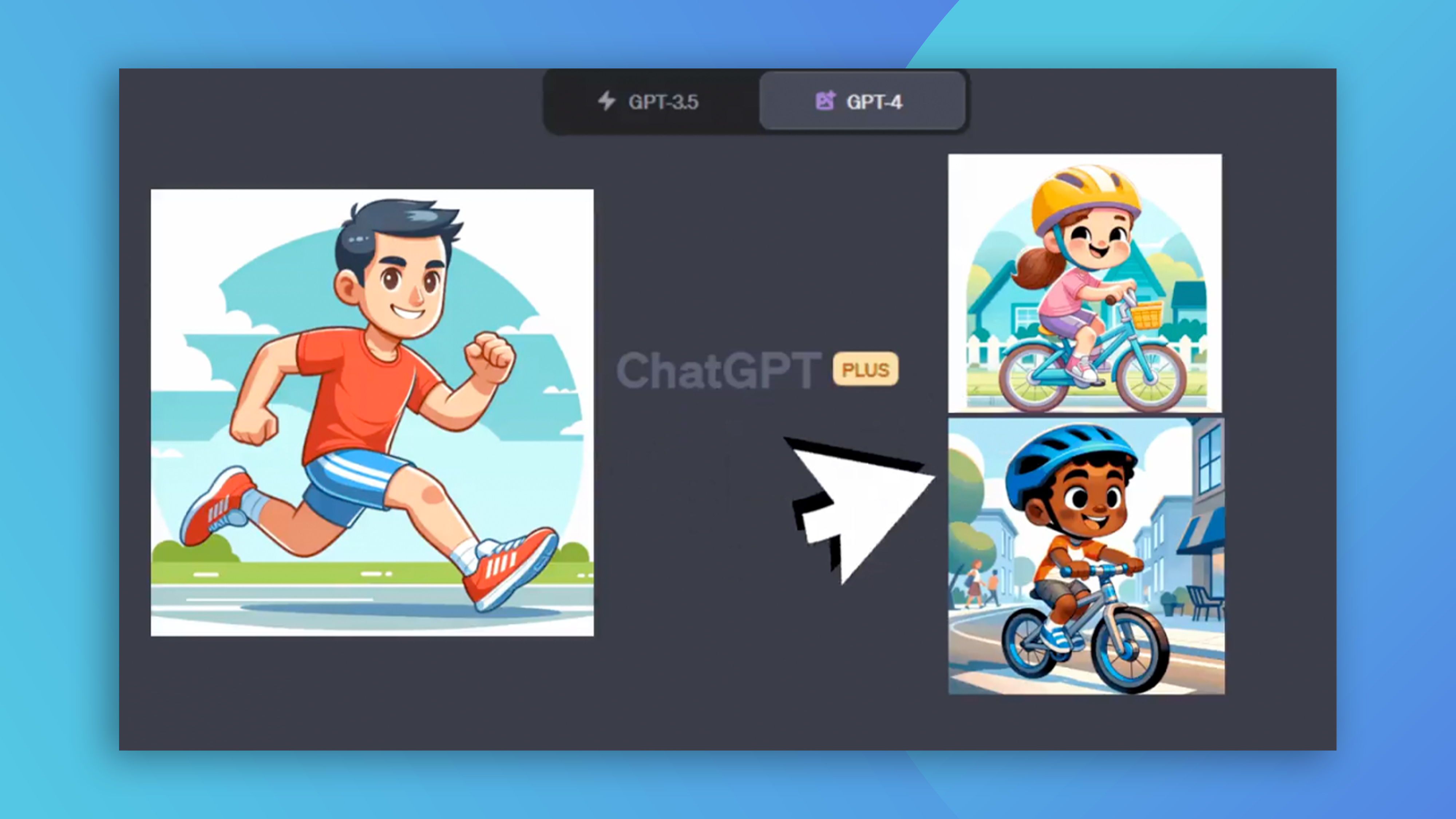 ChatGPT 4 showing an image style being recreated