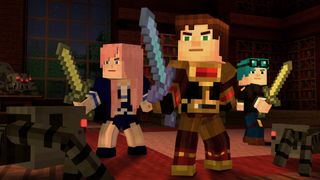 Minecraft: Story Mode Gets First Gameplay Trailer; The Last of Us, Adventure  Time, Futurama Voice Actors Join Cast - GameSpot