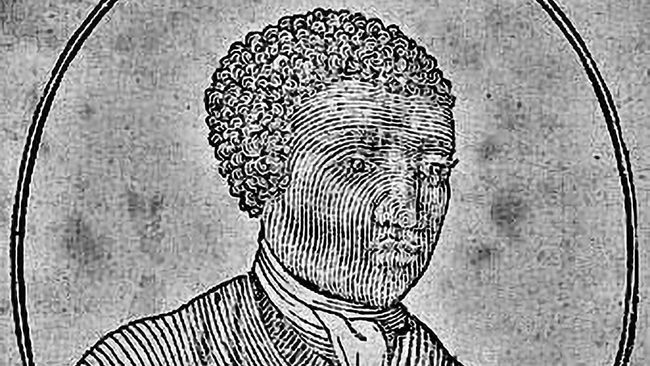 This woodcut was created for the cover of Banneker's Almanac.