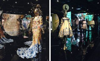 The exhibition is an epic survey of Chinese fashion