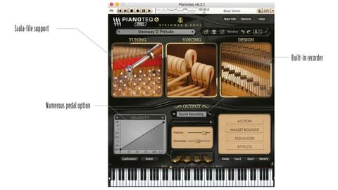 pianoteq 5 keyboard imanufacturer nstalled
