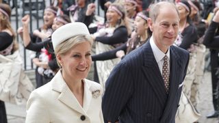Sophie, Duchess of Edinburgh and Prince Edward, Duke of Edinburgh attend the 2023 Commonwealth Day Service