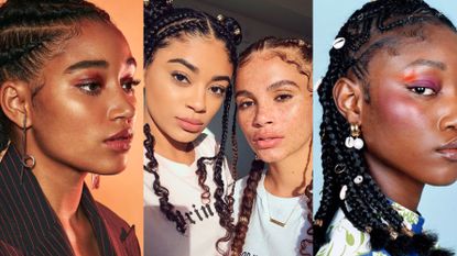 30+ Creative Four Braids Hairstyles For A Beautiful You! - Fabulyst