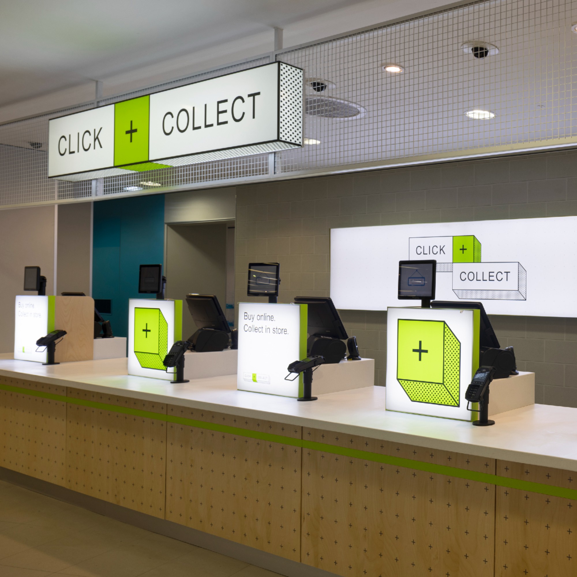 primark click + collect desk