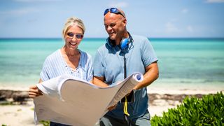 Sarah and Bryan Baeumler in HGTV's 'Renovation Island'