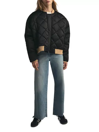 The Favorite Quilted Bomber Jacket