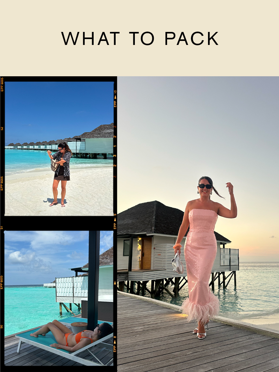 Harriet Davey in the Maldives