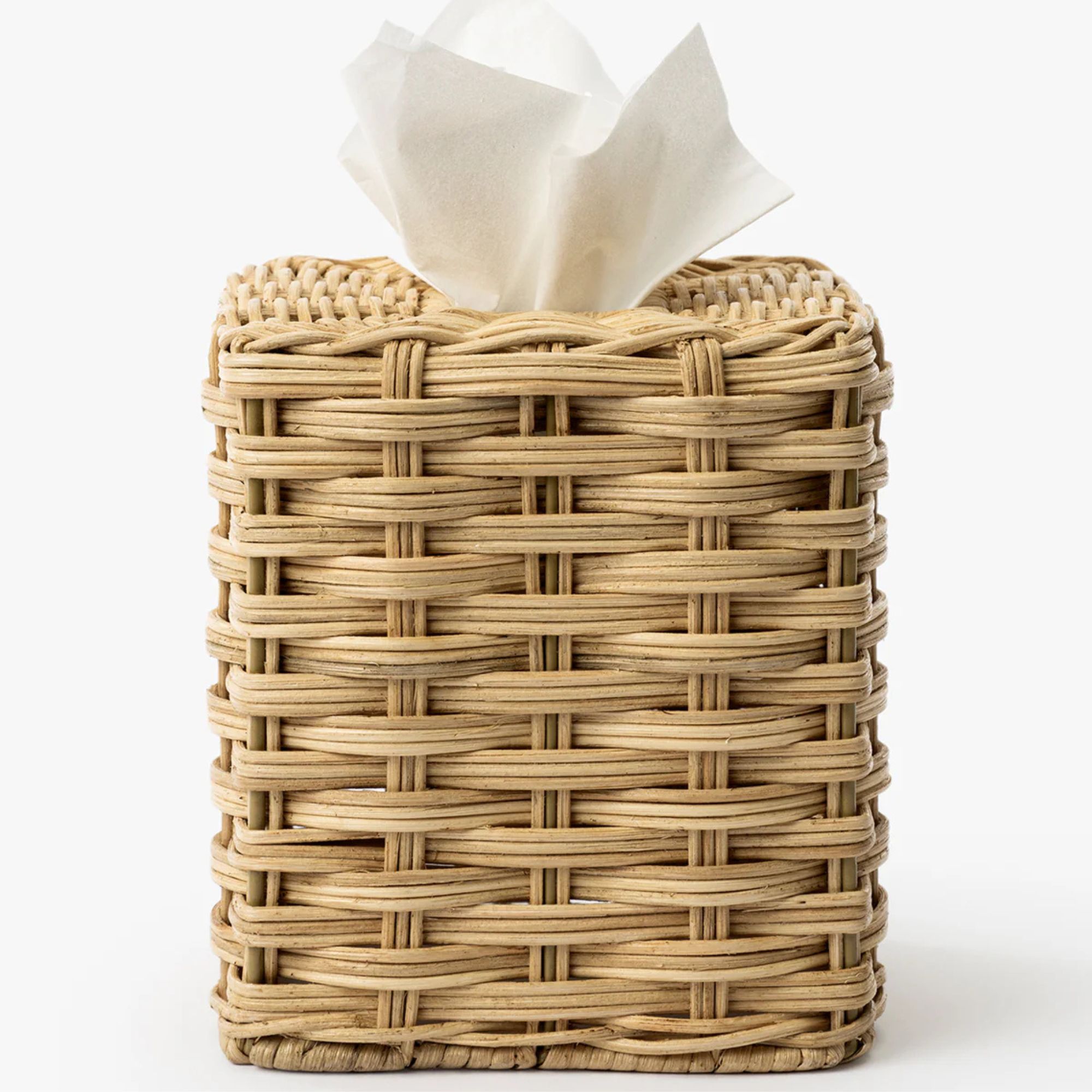Wicker Tissue Box Cover