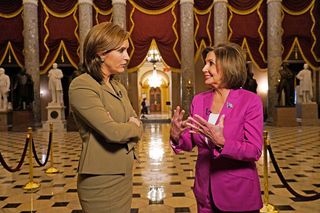 Margaret Brennan interviews Nancy Pelosi at the Capitol on 'Face the Nation’