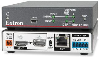 Extron Ships 4K HDMI Twisted Pair Transmitters With Input Loop-Through