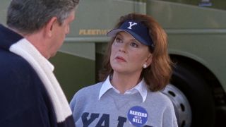 Emily Gilmore at the Yale/Harvard Game