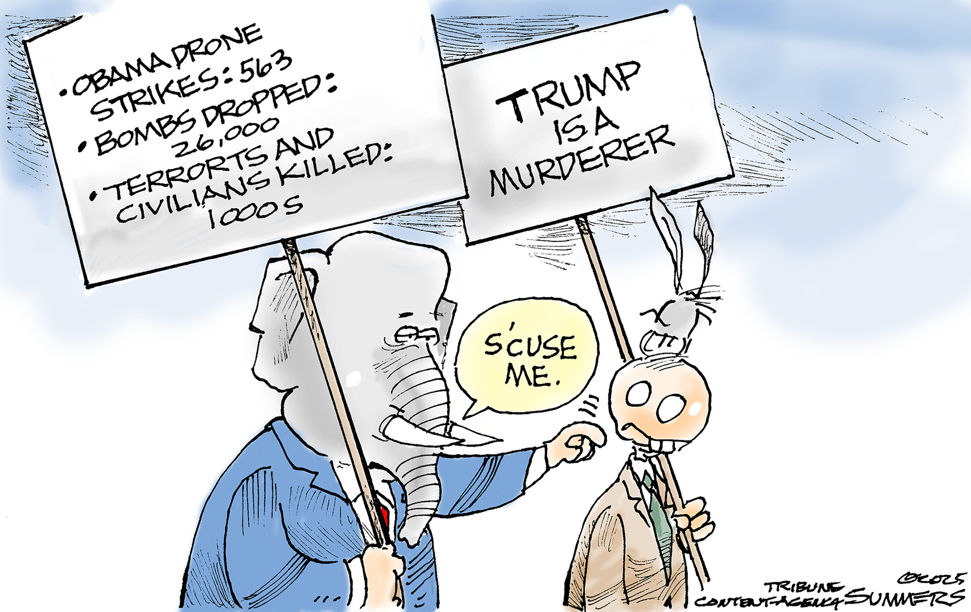 Political Cartoon