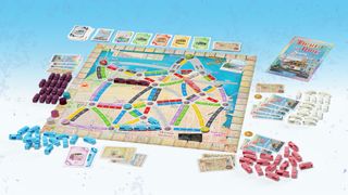 Ticket to Ride: San Francisco game contents and components
