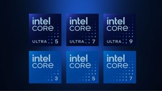 New intel CPU branding structure with the Core line sitting above the Core Ultra family