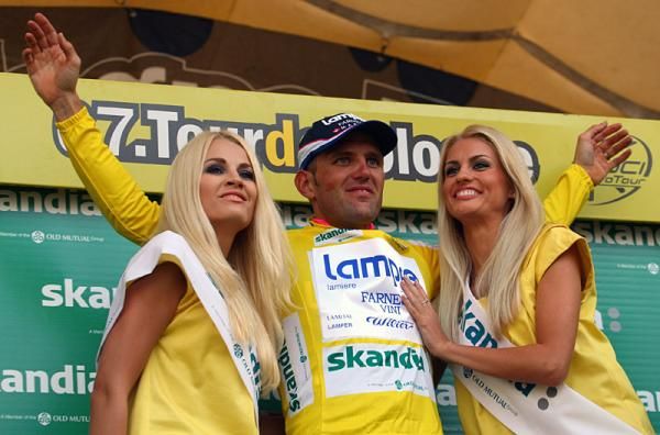 Mirco Lorenzetto (Lampre - Farnese Vini) is the new leader of the Tour of Poland.