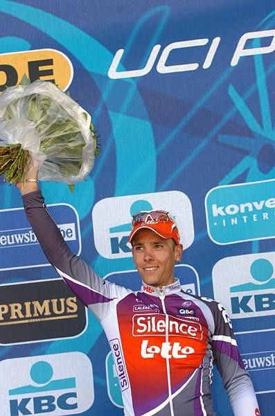 Gilbert gave Silence-Lotto something to smile.