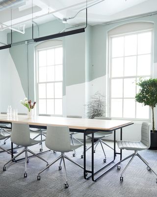 Pittsburgh has a new co working space defined by clean, white interiors and a calming atmosphere