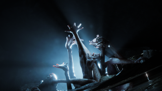 Sons of the Forest grasping hands image