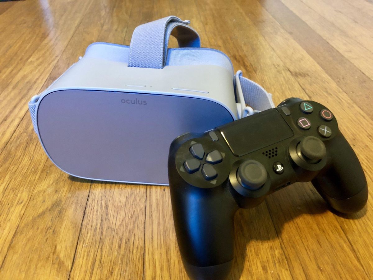 Connect xbox controller outlet to oculus go