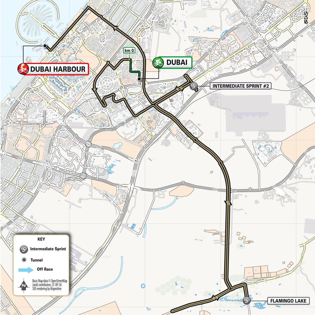 Maps and profiles for the 2024 UAE Tour Women