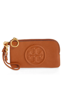 Tory Burch Perry Bombé Leather Card Case, $148